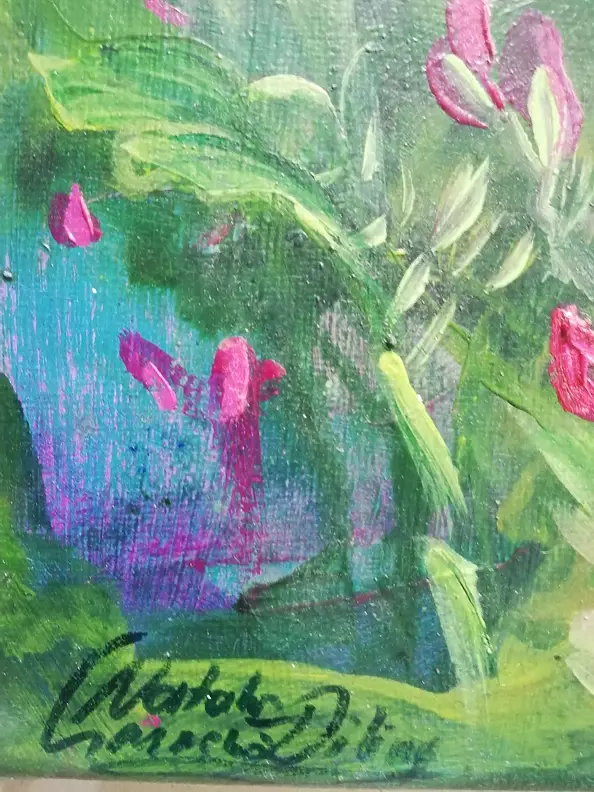 Natalia Czarnecka Diling - Flowers - Magic Garden III