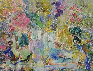 Eryk Maler - Flowers, 70x90 cm