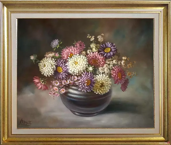 Lidia Olbrycht - Astra flowers