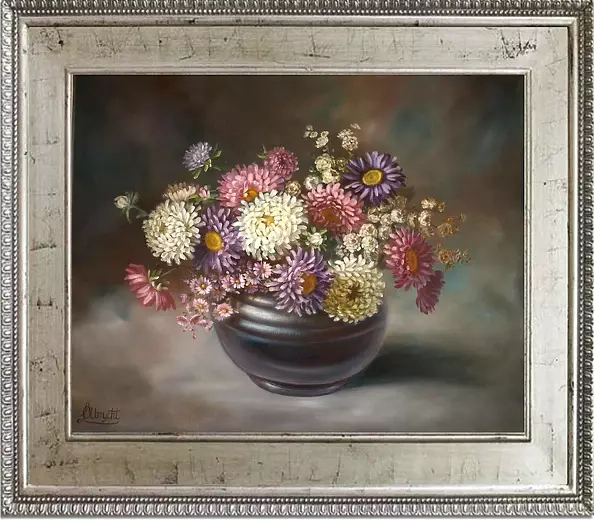 Lidia Olbrycht - Astra flowers