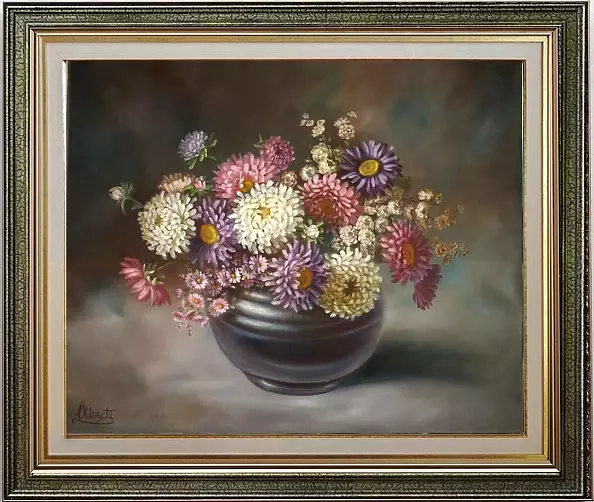 Lidia Olbrycht - Astra flowers