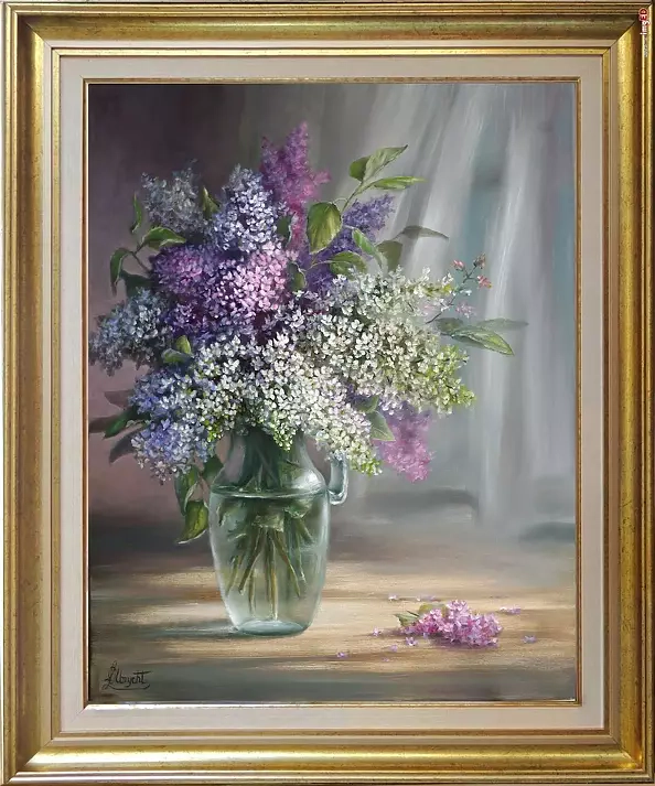 Lidia Olbrycht - Lilacs flowers