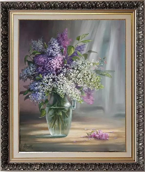 Lidia Olbrycht - Lilacs flowers