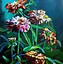Teresa Kopańska - Zinnia flowers