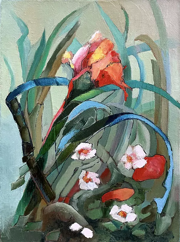 Anna Lupa Suchy - Kwiaty II