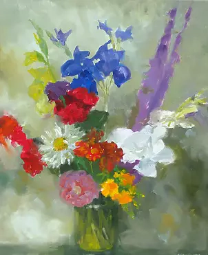 Agnieszka Nizegorodcew - flowers I