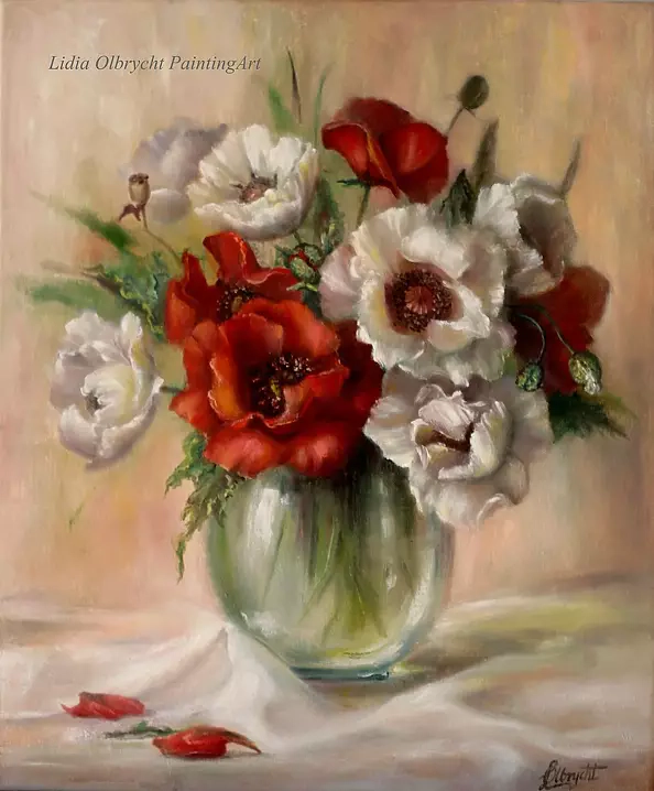 Lidia Olbrycht - Flowers - Garden Poppies