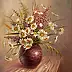 Lidia Olbrycht - Blumen - Margeriten in einer Vase