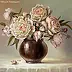 Lidia Olbrycht - Flowers - Peonies in a vase
