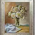 Lidia Olbrycht - Flowers- Roses in a vase