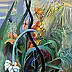 Anna Lupa Suchy, Fiori V, Quadro a olio - tela, 27 x 38