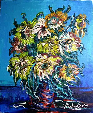 Jerzy Stachura - Flowers for Vincent