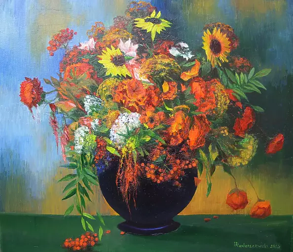 Henryk Radziszewski - flowers