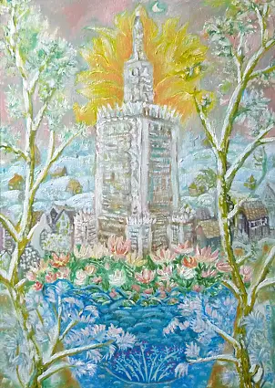 Elżbieta Goszczycka - Flowers and snow