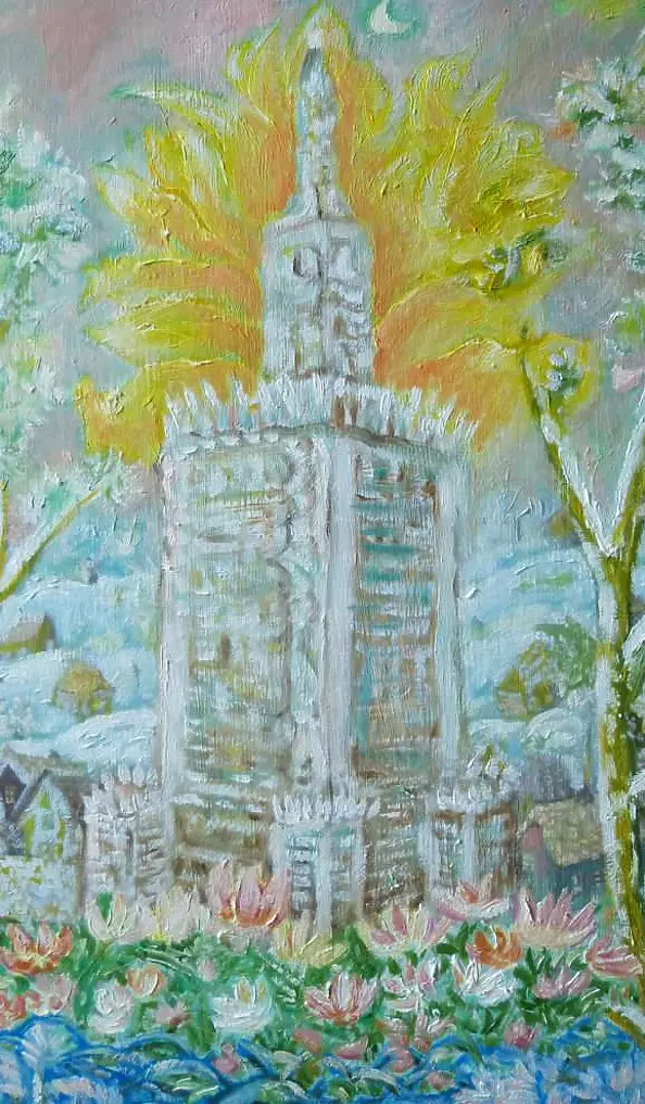 Elżbieta Goszczycka - Flowers and snow