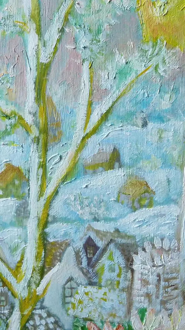 Elżbieta Goszczycka - Flowers and snow