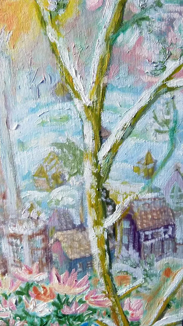 Elżbieta Goszczycka - Flowers and snow