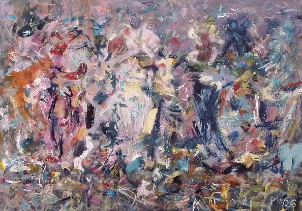 Eryk Maler - Flowers, impression - whim