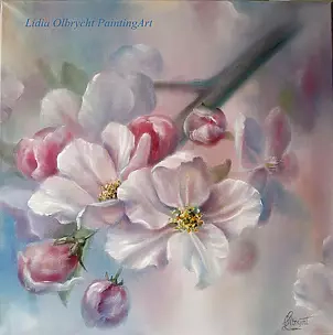 Lidia Olbrycht - apple blossoms