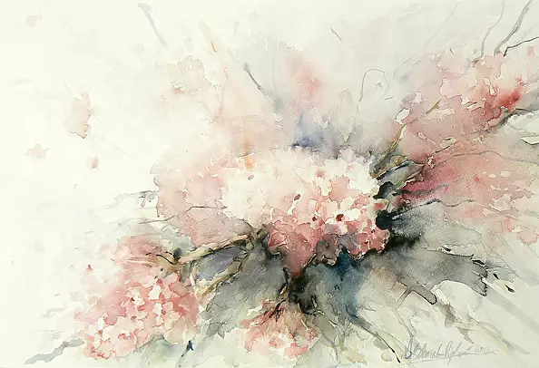 Marta Sobczak Pietoń - Kwiaty kaliny bodnantenskiej