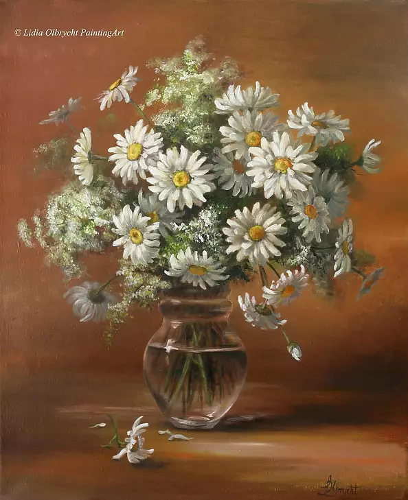 Lidia Olbrycht - Flowers  in a vase