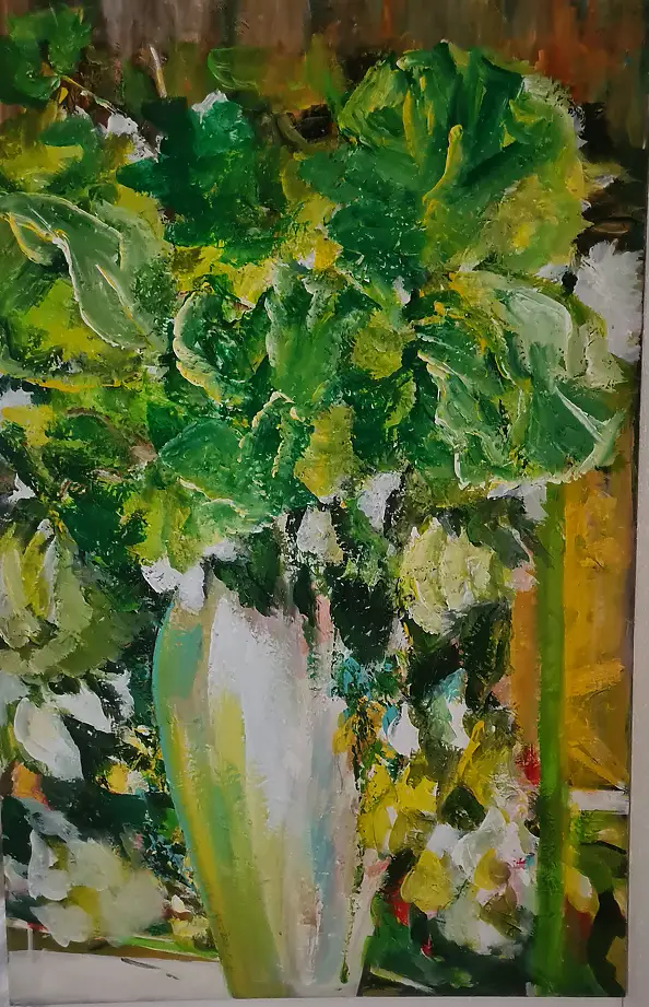 małgorzata machynia, Mobili, Dipinto acrilico - tela, 75 x 115