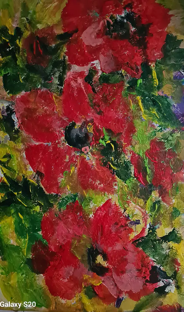 małgorzata machynia, Mobili, Dipinto acrilico - tela, 50 x 75