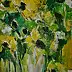 małgorzata machynia, Flowers, Acrylic painting - canvas, 75 x 115