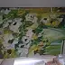 małgorzata machynia, Blumen, Acrylgemälde - Leinwand, 75 x 115