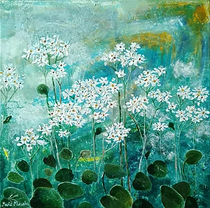 Marta Milewska - Kwiaty nad wodą