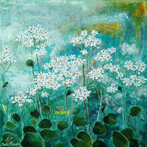 Marta Milewska - Kwiaty nad wodą