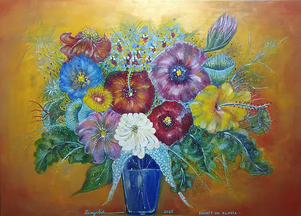 Anna Zarzycka - Kwiaty od Klimta