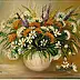Grażyna Potocka - Wildflowers oil painting