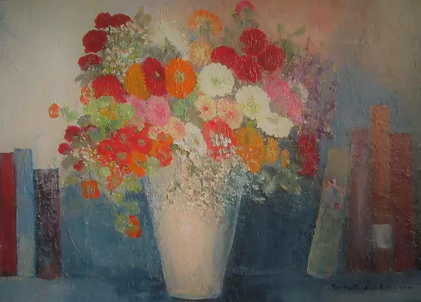 Barbara Przyborowska - Late summer flowers