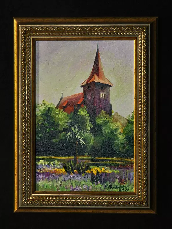 Renata Rychlik - Kwiaty przed Kosciołem Św. Krzyża w Krakowie