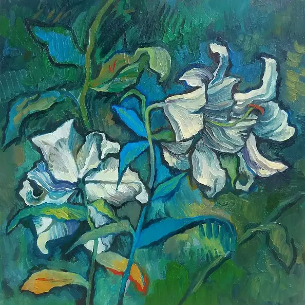 Klara Fuchs - Kwiaty przed burzą