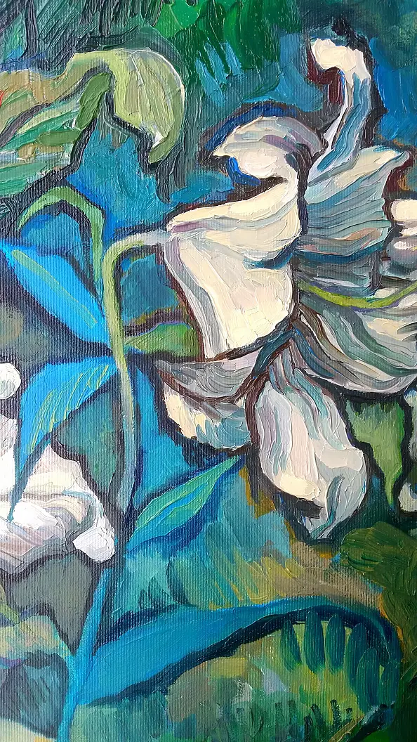 Klara Fuchs - Kwiaty przed burzą