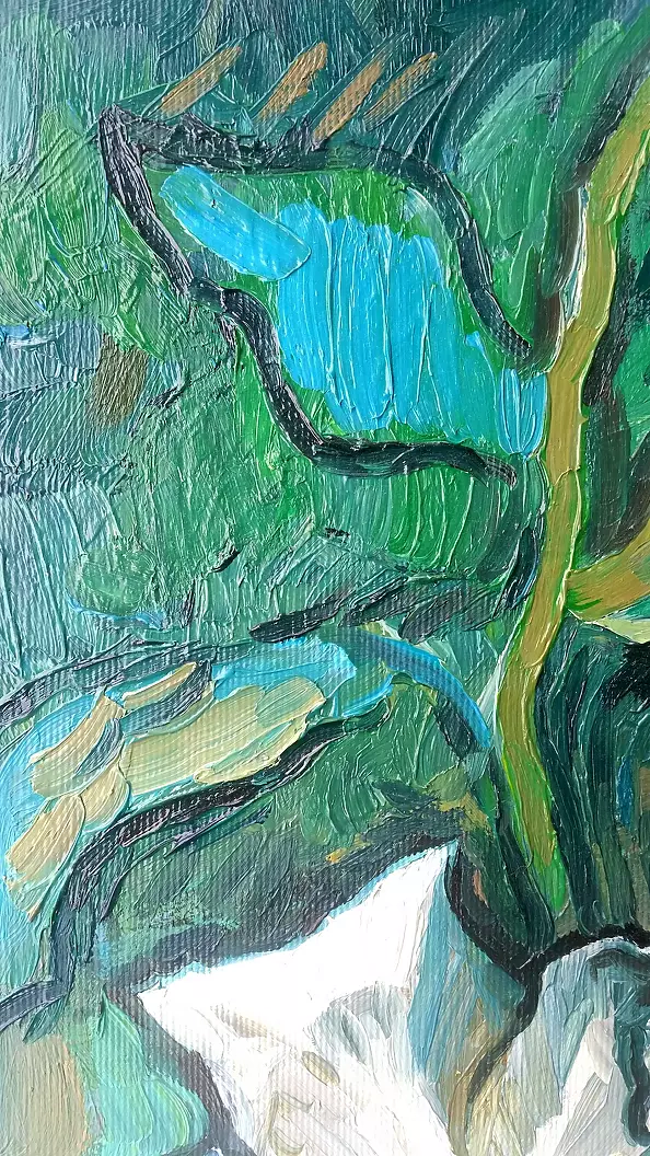 Klara Fuchs - Kwiaty przed burzą