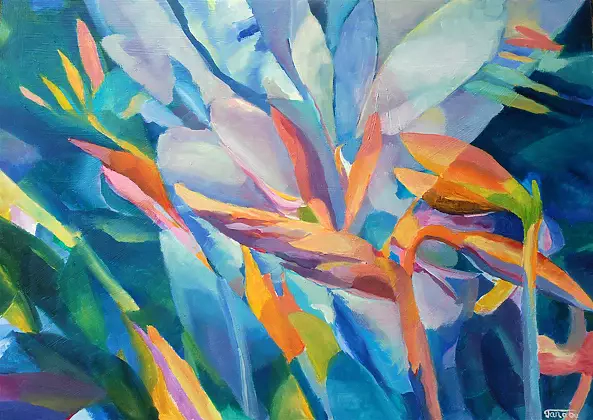 Magdalena Walulik - Kwiaty, strelicja