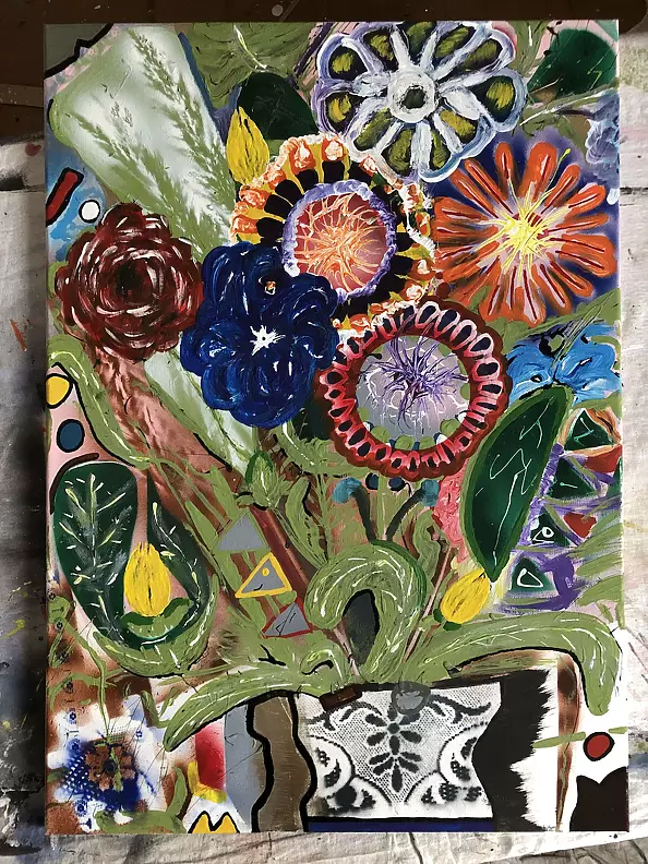 Łukasz Hołowczak - Vase flowers