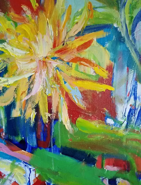 Anna Borcz - Kwiaty w dżungli