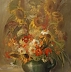 Agnieszka Słowik Kwiatkowska - Blumen in einer blauen Vase