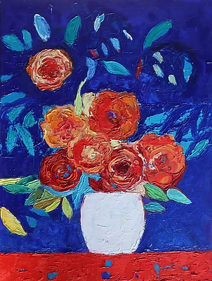 Magdalena Walulik - Flowers in a vase 067