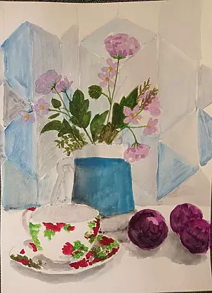 Agata Bojarska - Flowers in a vase