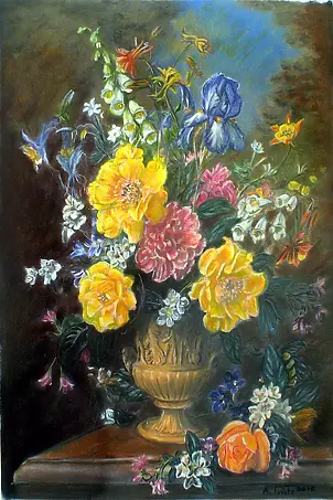 Alma Triste - Flowers in a vase