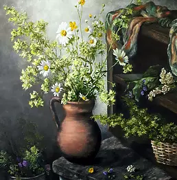 Iryna Lubera - Flowers in a vase