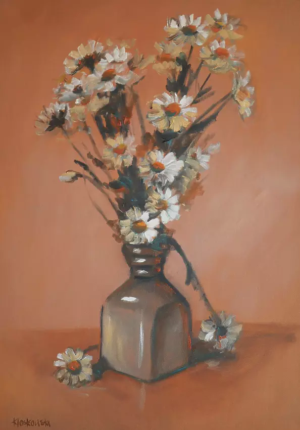Krzysztof Kloskowski - Flowers in a vase