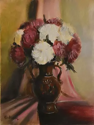 Krzysztof Kloskowski - "Flowers in a vase"
