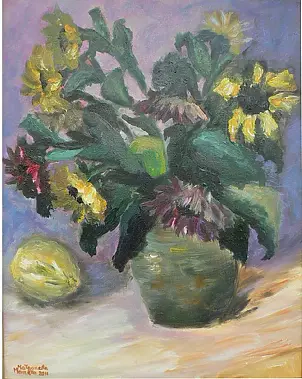   -  Flowers in a vase