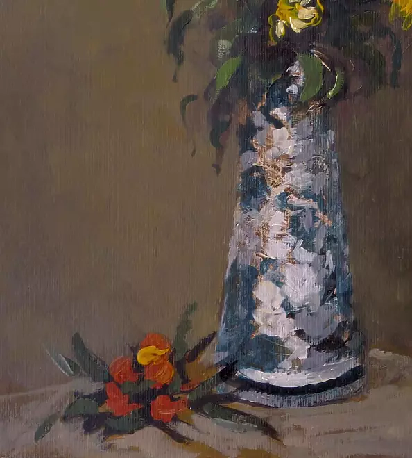 Witold Kubicha - Flowers - according to Henri Fantin-Latour